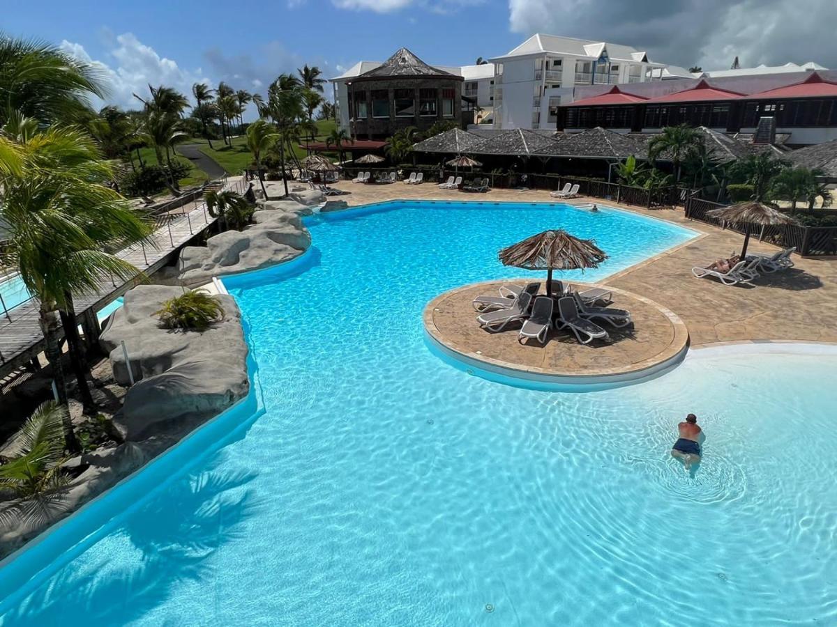 Appartement Arc En Ciel 3 Pieces Avec Acces Piscine Et Plage Saint-Francois  Luaran gambar