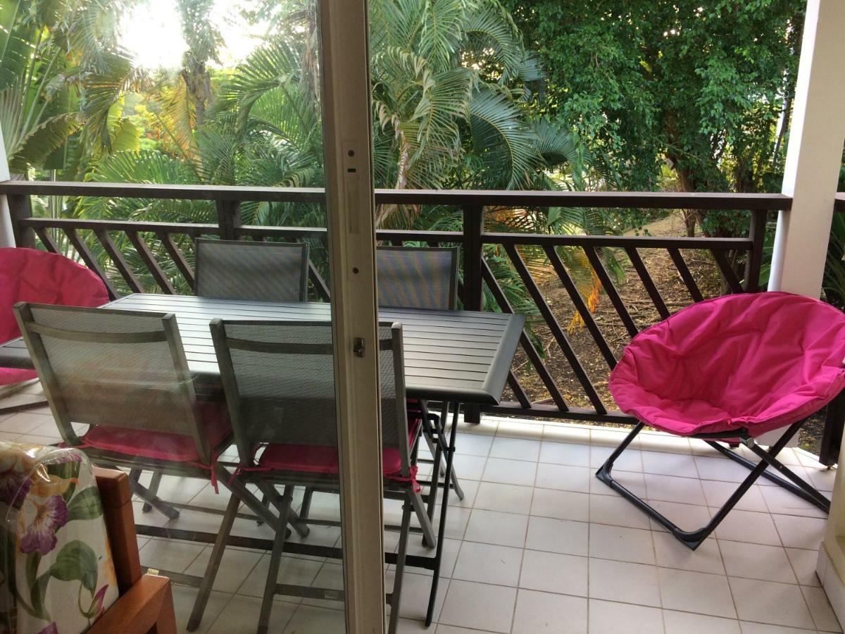 Appartement Arc En Ciel 3 Pieces Avec Acces Piscine Et Plage Saint-Francois  Luaran gambar