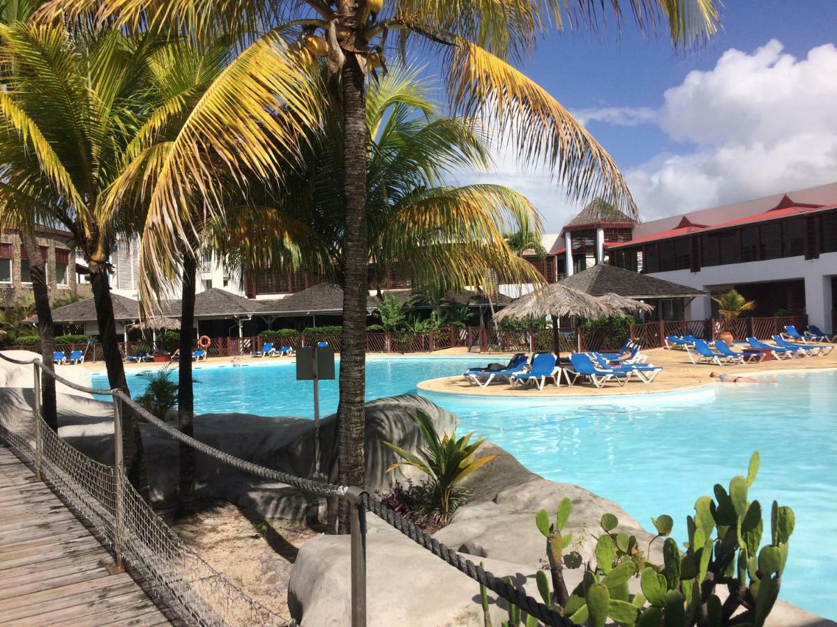 Appartement Arc En Ciel 3 Pieces Avec Acces Piscine Et Plage Saint-Francois  Luaran gambar
